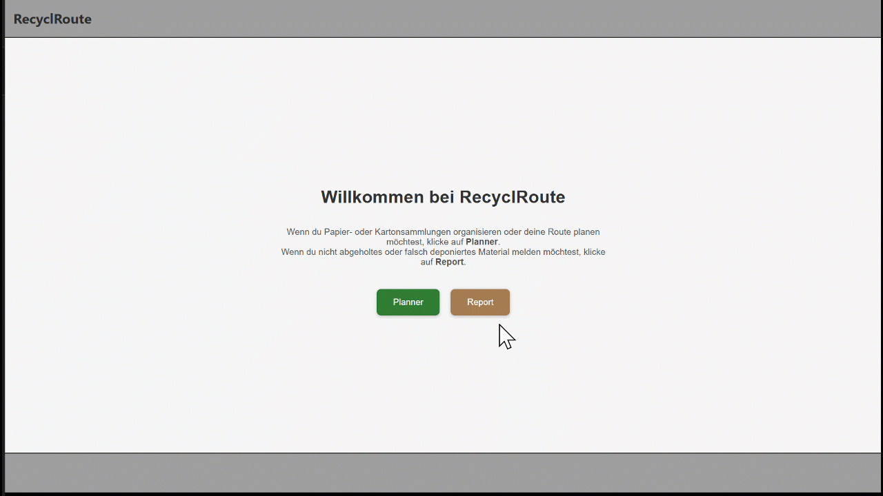 Startseite Report
